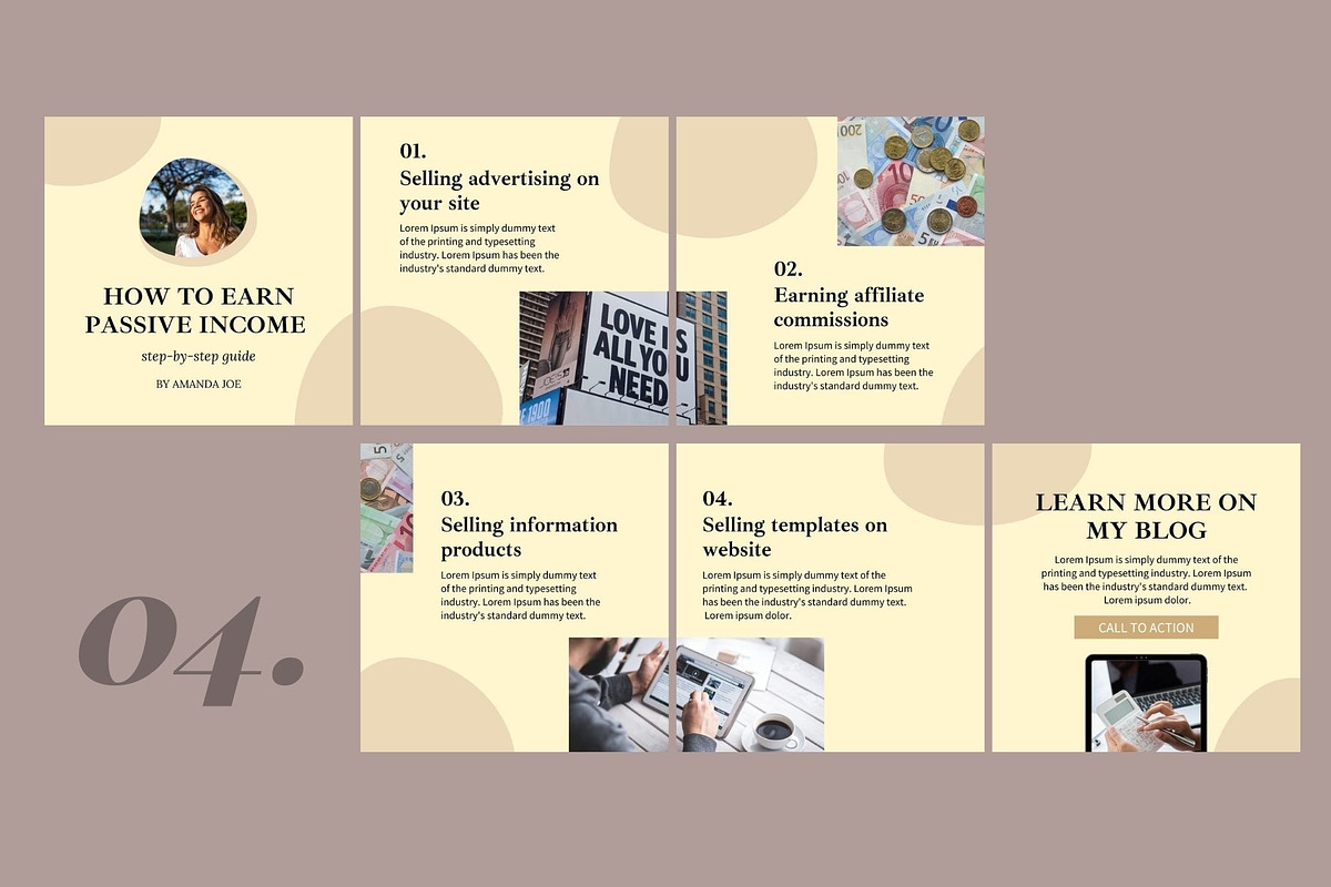 Instagram Carousel Vol. 2 | CANVA, a Social Media Template by bonadigitals (Photo 6 of 7)