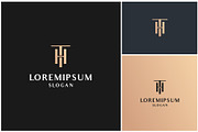 Letter TH or HT Luxury Gold Logo, a Branding & Logo Template by ika trisiana (Thumbnail 1 of 2)