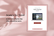 Four Page Media Kit in Pink, a Templates & Theme by ProductiveandFree (Thumbnail 8 of 13)