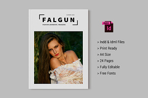 Fashion Photobook Magazine Template, a Magazine Template by xtratimebd