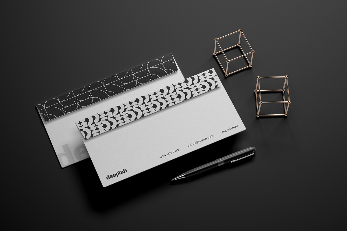 Elegant Stationery Branding Mockup, a Product Mockup by Deeplab (Photo 7 of 21)