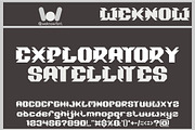 Space Station font, a Font by weknow (Thumbnail 3 of 9)