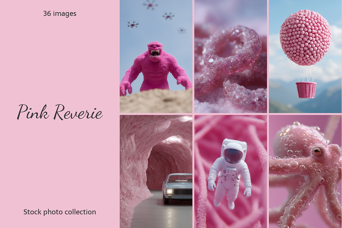Dreamy Pink Futuristic & Space, an Arts & Entertainment Photo by AI Petr Creative Agency (Photo 1 of 6)