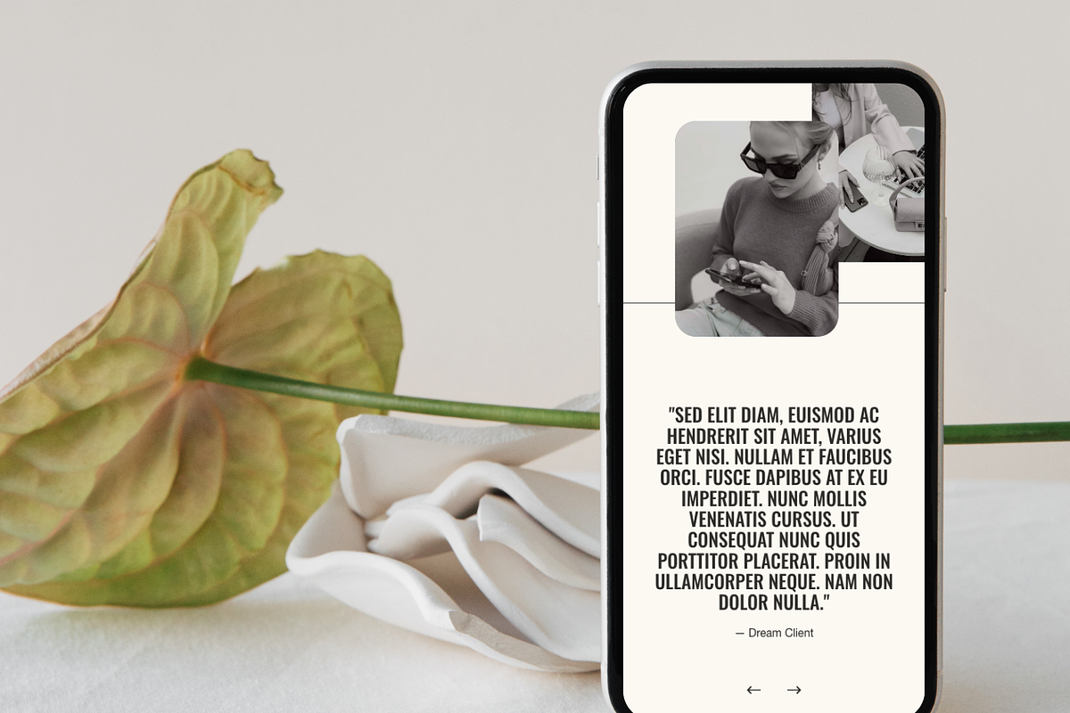 Squarespace Website Template Colette, a Squarespace Template by Candor Templates (Photo 13 of 20)