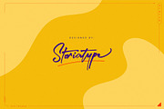 Moonline - Monoline Handwritten Font, a Handwritten Font by Storiatype (Thumbnail 7 of 7)
