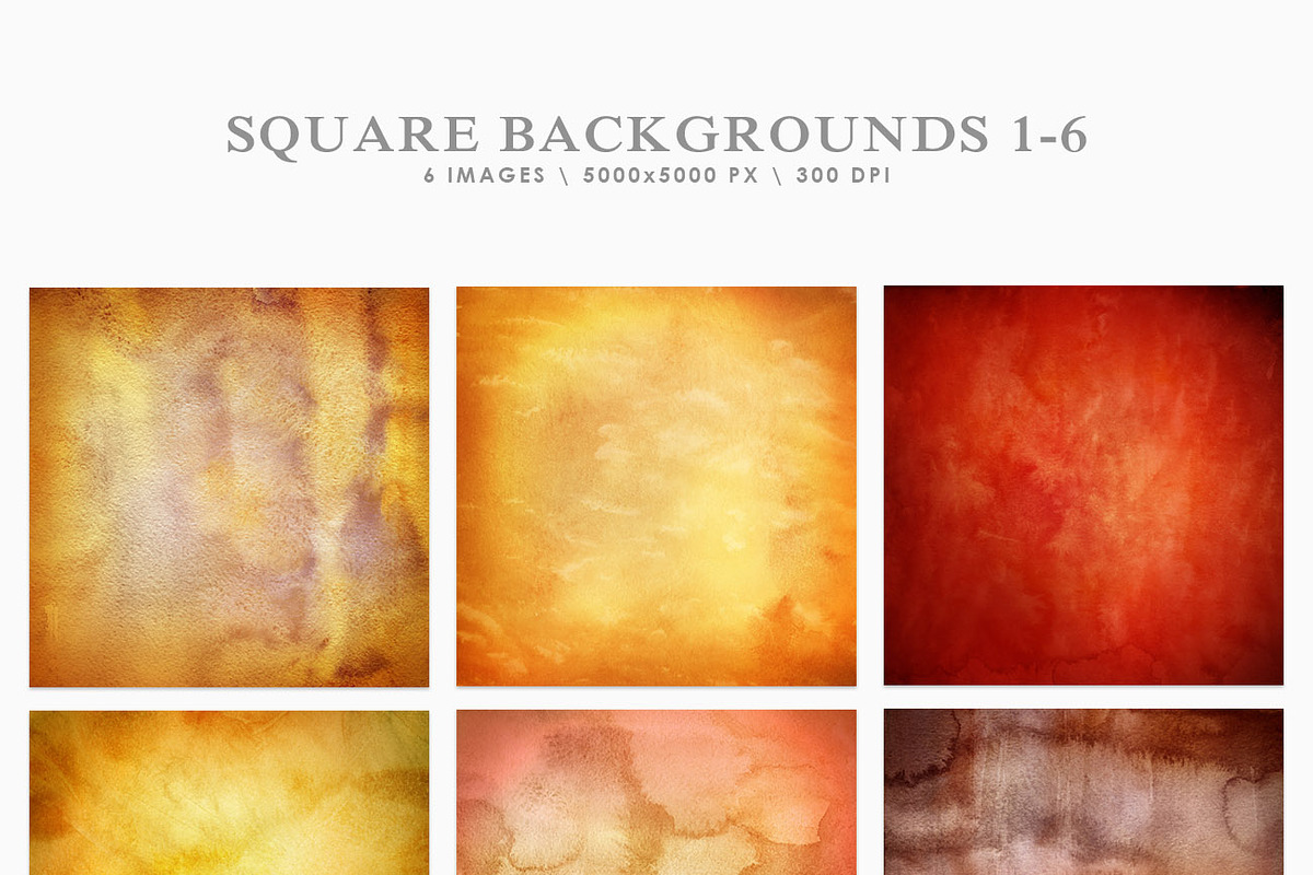 Autumn Watercolor Backgrounds, a Texture Graphic by ArtistMef (Photo 4 of 9)