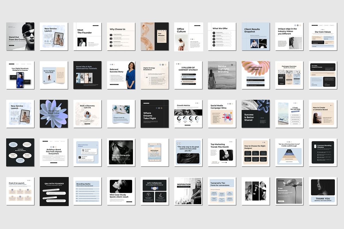 Digital Agency Instagram Bundle, a Social Media Template by TheBrightGrap (Photo 33 of 33)