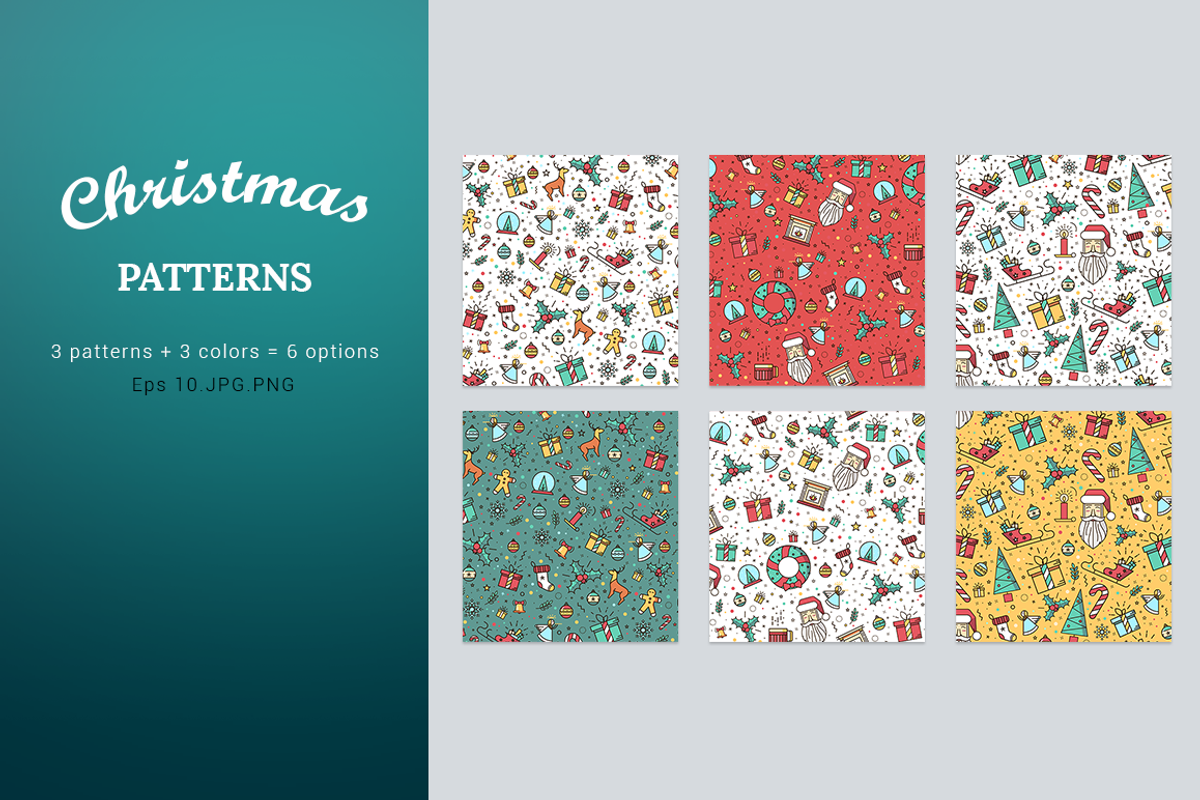 Set for New Year and Christmas., an Illustration by Fay_Francevna (Photo 4 of 5)