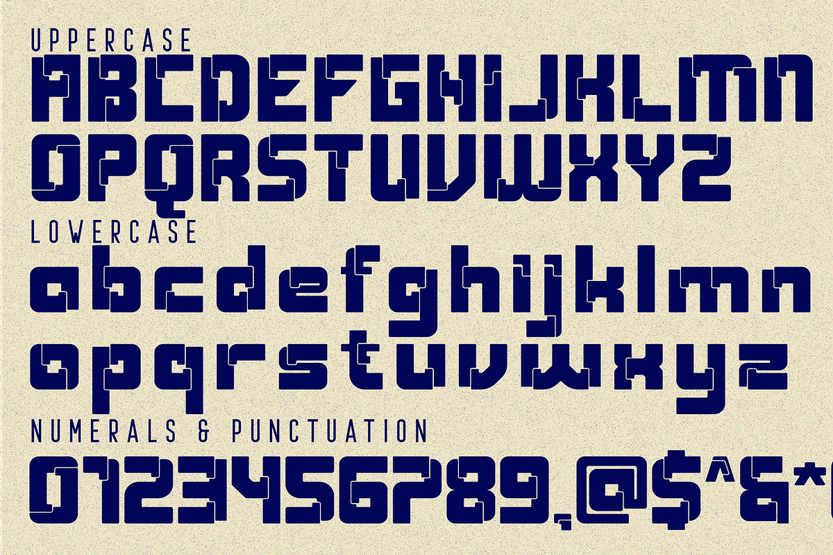 Biological Systems - Tech Font, a Sans Serif Font by 177Studio (Photo 8 of 8)