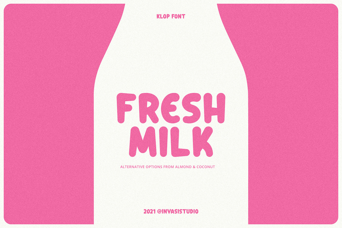 Klop - Friendly Rounded Font, a Sans Serif Font by Invasi Studio (Photo 4 of 10)