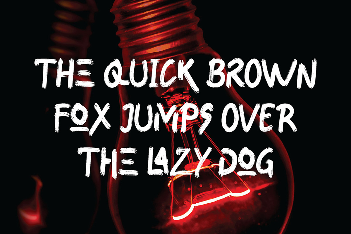 Drakhon Brush, a Handwritten Font by Eltypesstudio (Photo 9 of 11)