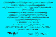 Playbocil Font, a Handwritten Font by Fontcamp Type Foundry (Thumbnail 6 of 16)