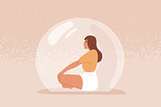Concept of separation, a Person Illustration by Good Studio (Thumbnail 3 of 3)