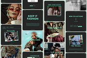 Trendy // Fashion Social Media Kit, a Social Media Template by SecondBrain Store (Thumbnail 3 of 9)