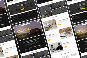 Manggonz - Real Estate Landing Page