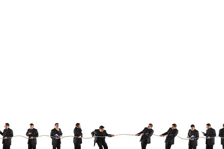 Group of people, team pulling line, a Person Photo by Photocreo Michal ...