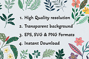Green Leaves Watercolor Clipart, an Illustration by Helospace (Thumbnail 9 of 10)
