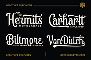 Birketts - Classy Motorcycle Font, a Script Font by Roams Type (Thumbnail 2 of 8)