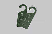 Door Hanger Mockup Set, a Household Mockup by graphicsauce (Thumbnail 4 of 4)