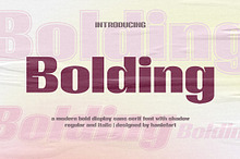 Bolding - Modern Bold Display Shadow