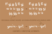Whisky Fudge - Brush Script Font, a Script Font by Thistle Type (Thumbnail 4 of 7)