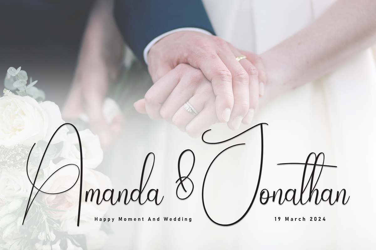 Wednesday | Script Font, a Handwritten Font by Scratchones (Photo 2 of 8)