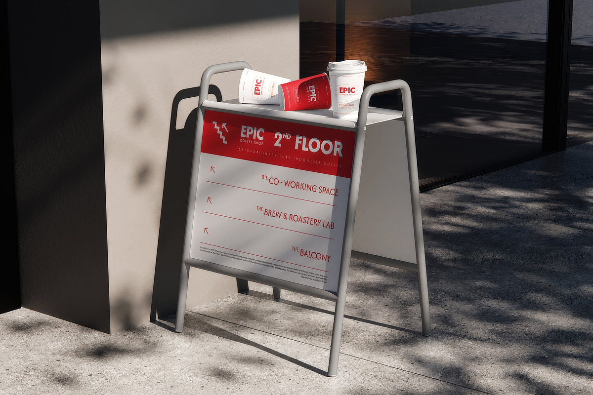 Cafe, Bakery, Restaurant Mockups, a Mockup by Vitora Mockup (Photo 10 of 15)
