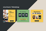Fitness Instagram Creator, a Social Media Template by Design District (Thumbnail 11 of 21)