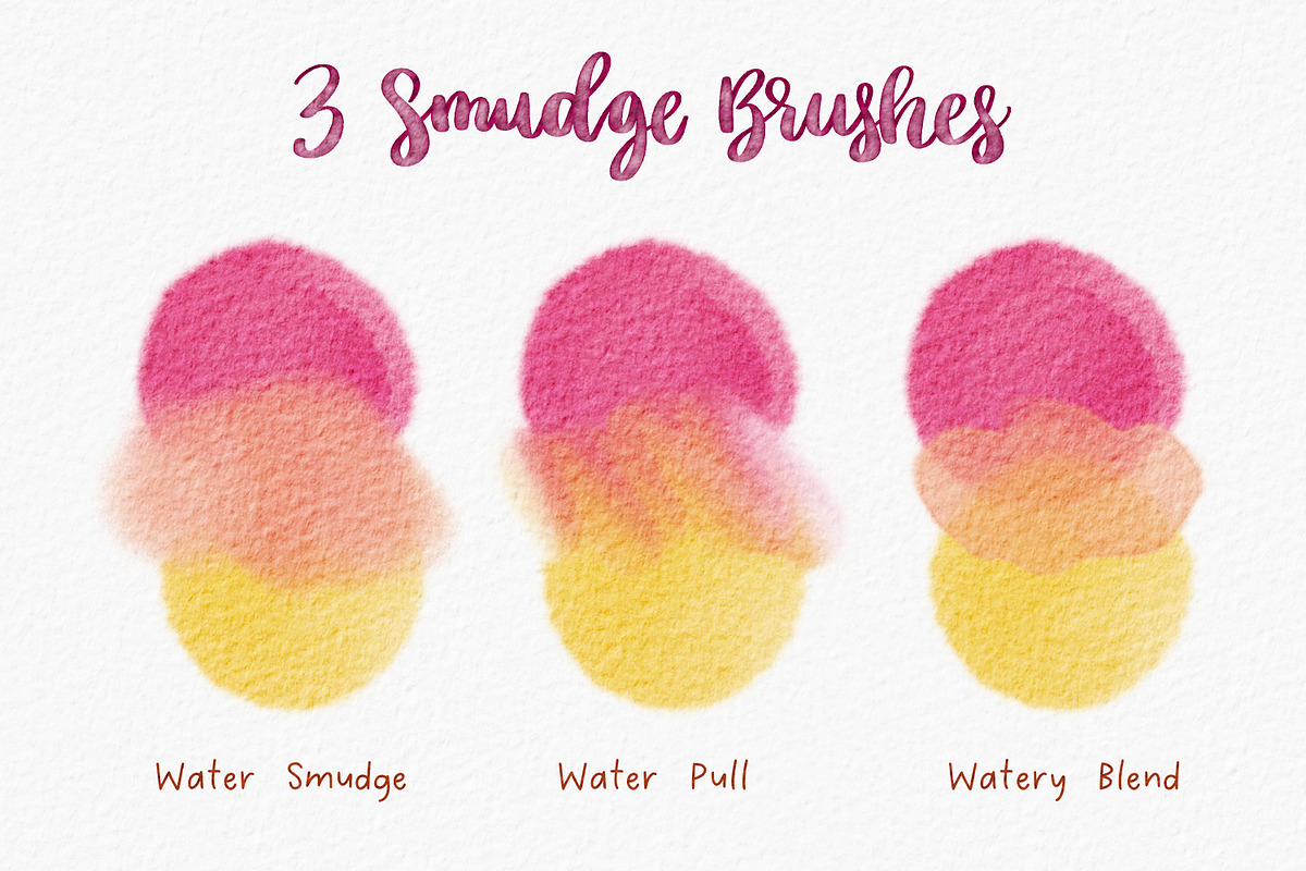 Ultimate Watercolor Brushes, a Brush Add-On by The Creative Bix (Photo 7 of 12)