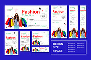 Fashion Collection Web Banner Set, an UI Kit Template by CreativeShaper (Thumbnail 1 of 4)
