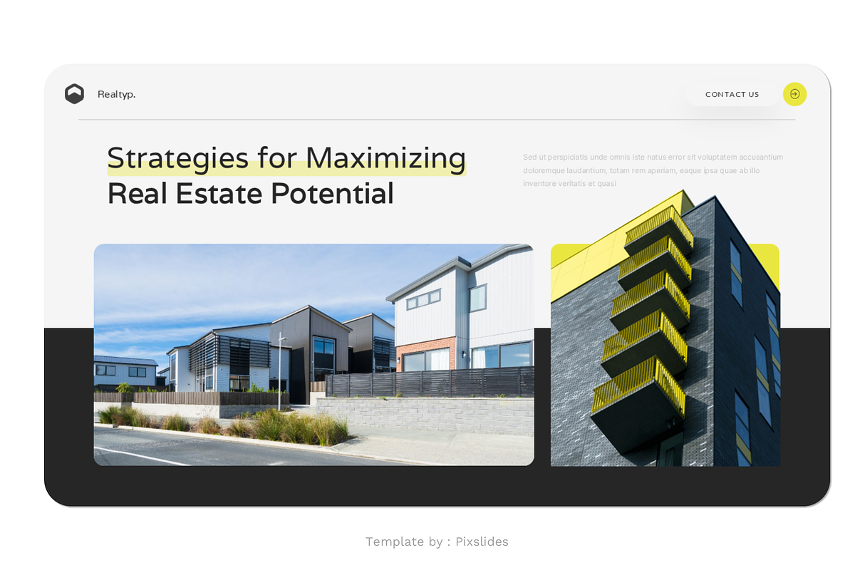 Property and Real Estate Keynote, a Presentation Template by Pixslides (Photo 3 of 7)