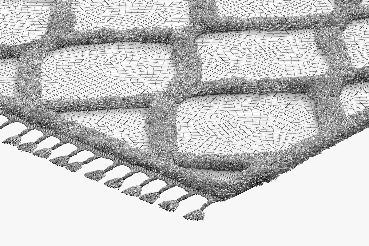 nuLOOM Raised Ogee Trellis Nursery A, a Furniture 3D Model by 3dmitruk (Photo 14 of 17)
