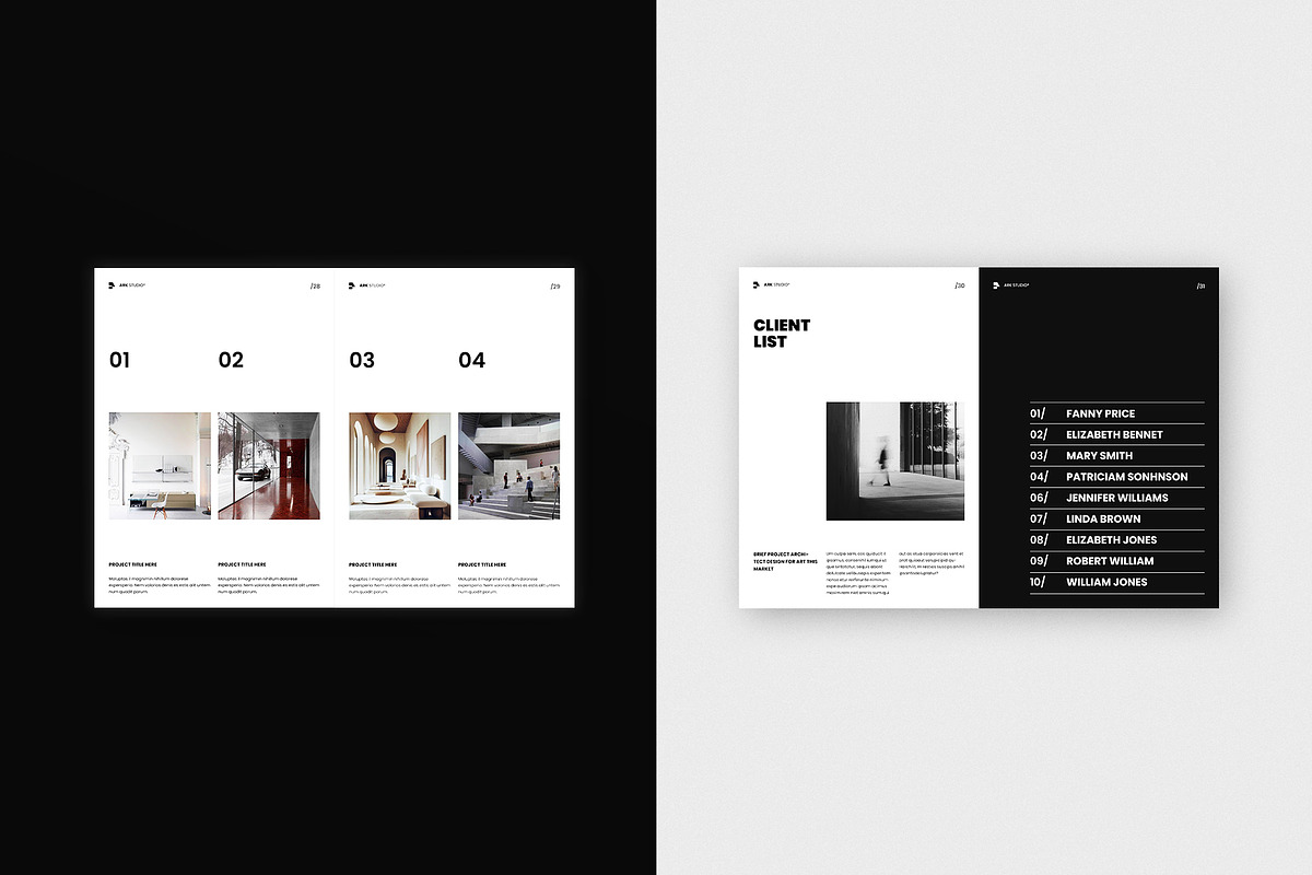 Architecture Portfolio Template, a Brochure Template by ArtisanaAura (Photo 14 of 18)