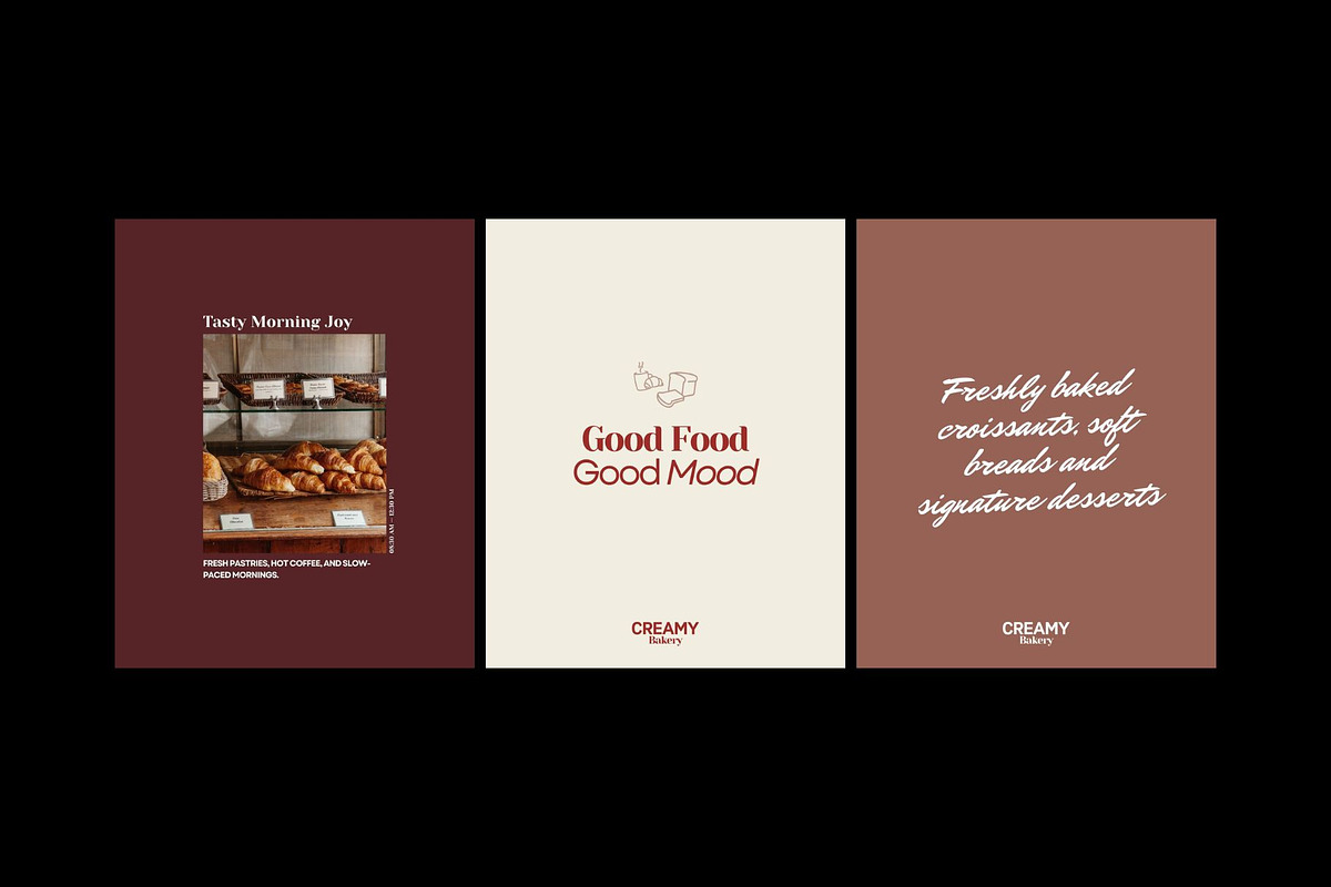 Bakery Instagram Canva Template, a Social Media Template by Mia Branding Studio (Photo 3 of 4)
