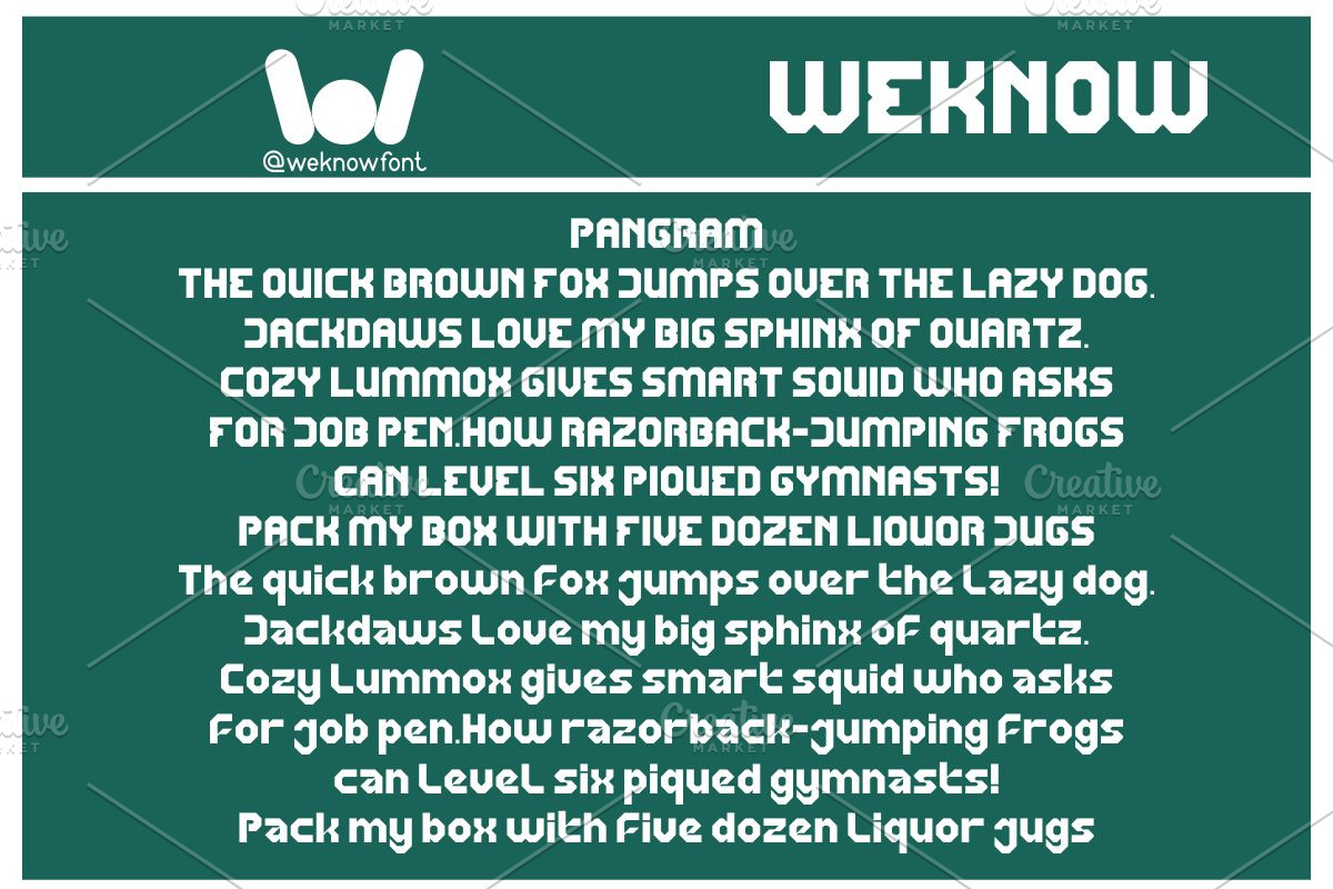 Original Insight font, a Font by weknow (Photo 6 of 8)