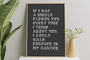 Wacomka Flowers Font, a Font by Handmadefont (Thumbnail 4 of 10)