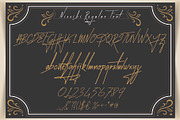 Nissibi Regular Signature Font, a Sans Serif Font by essegraphic (Thumbnail 11 of 11)