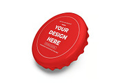 Bottle Cap Mockup Template Set, a Household Mockup by DesignRushMarket (Thumbnail 4 of 10)