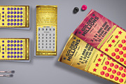 Lottery Ticket in Golden Style, a Card Template by Tzochko (Thumbnail 5 of 5)