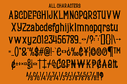 Crypetic - Scary Display Font, a Serif Font by MaikoHatta (Thumbnail 3 of 7)
