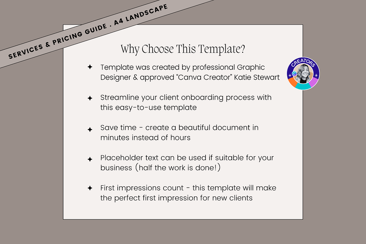 Aesthetic Services and Pricing Guide, a Marketing Template by Rise and Roar Design (Photo 5 of 6)