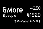 Animosa – Font Family, a Sans Serif Font by Stefano Giliberti (Thumbnail 8 of 10)