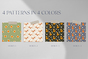 Fox Patterns & Clipart, a Pattern Graphic by Tori Design (Thumbnail 2 of 6)