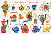 Watercolour Winter Rainbow, an Illustration by Anna Ivanir (Thumbnail 5 of 9)