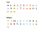 +1000 COLORED FLAT ICONS, an Icon by beguima (Thumbnail 12 of 14)