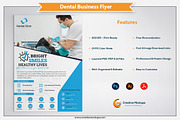 Dental Clinic Flyer Template PSD, a Flyer Template by Plus Media (Thumbnail 1 of 3)