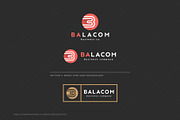 Balacom Logo - Letter B Monogram, a Branding & Logo Template by Mocca Design (Thumbnail 5 of 6)
