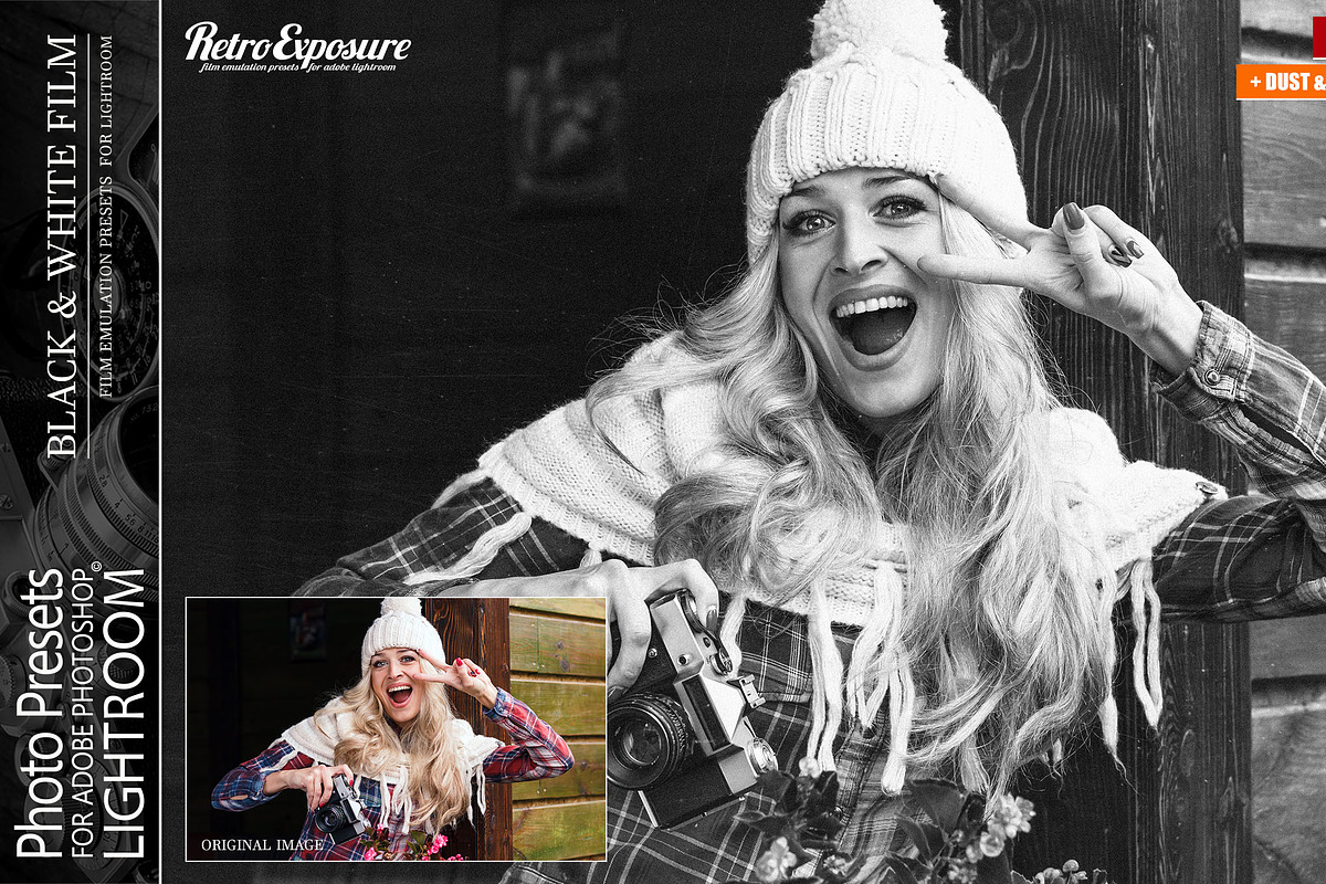 Presets for Lightroom Retro Exposure, an Action Add-On by Miracle_Design (Photo 16 of 51)