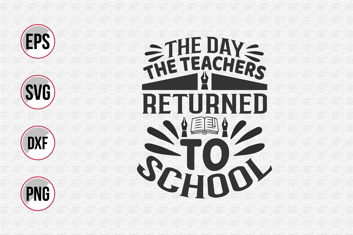 Teacher typographic svg bundle., a Graphic by Uniquesvg99 (Photo 11 of 18)