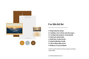 Golden Hour Brand Kit + Stock Images, a Branding & Logo Template by The Brand Alchemists (Thumbnail 8 of 10)